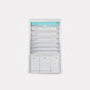 V Powder Rack w/Powder Cabinet (w/LED Light) - New Star Spa & Furniture