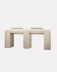 EX Double Nail Table w/Pipe - 73"