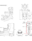 Future Spa - White/Black Tub - New Star Spa & Furniture Corp.