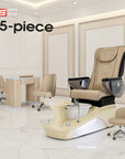 Glow Spa - Cream/White Tub - New Star Spa & Furniture Corp.