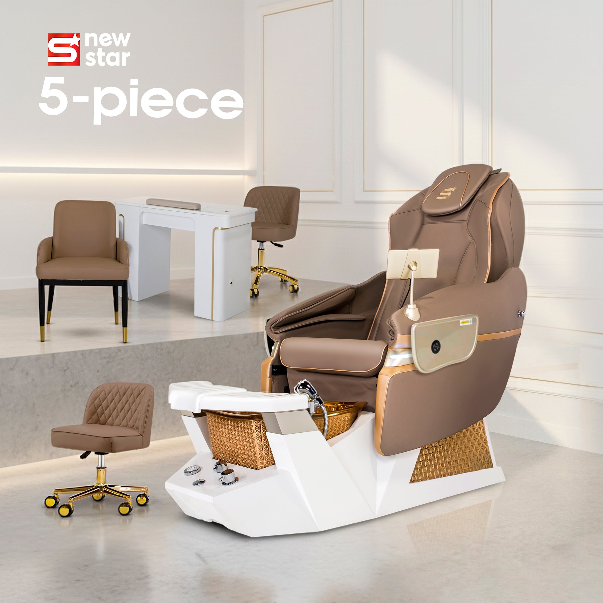 Monet - White Tub - New Star Spa & Furniture Corp.