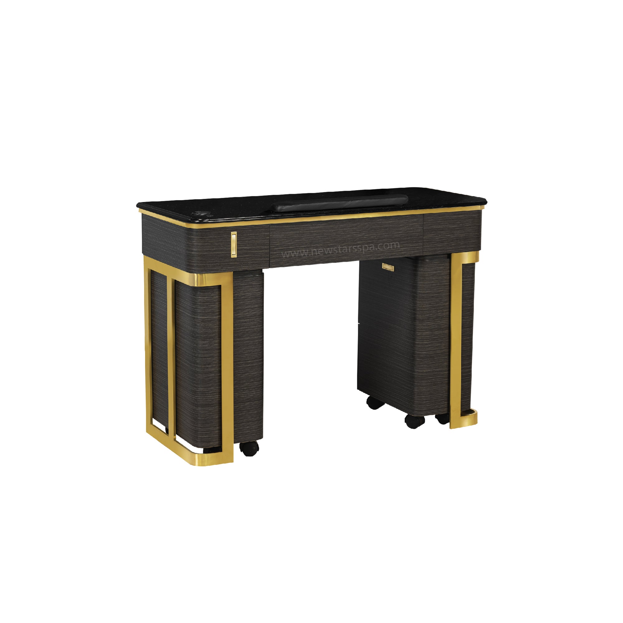 Luna Nail Table - Include 2 Cabinet