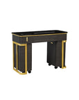 Luna Nail Table - Include 2 Cabinet