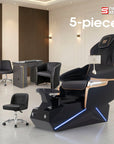 Remi - Black Tub - New Star Spa & Furniture Corp.