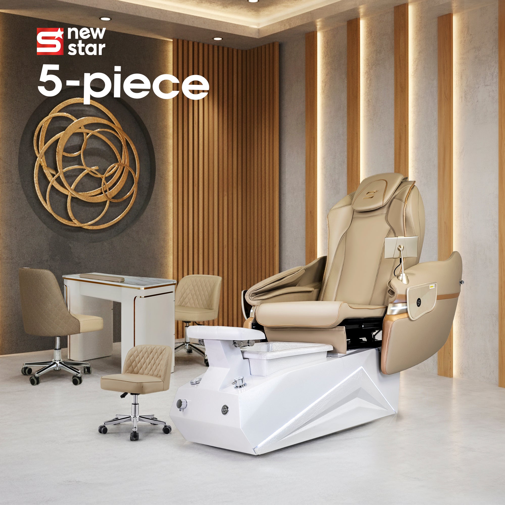 Remi - Off White Tub - New Star Spa & Furniture Corp.