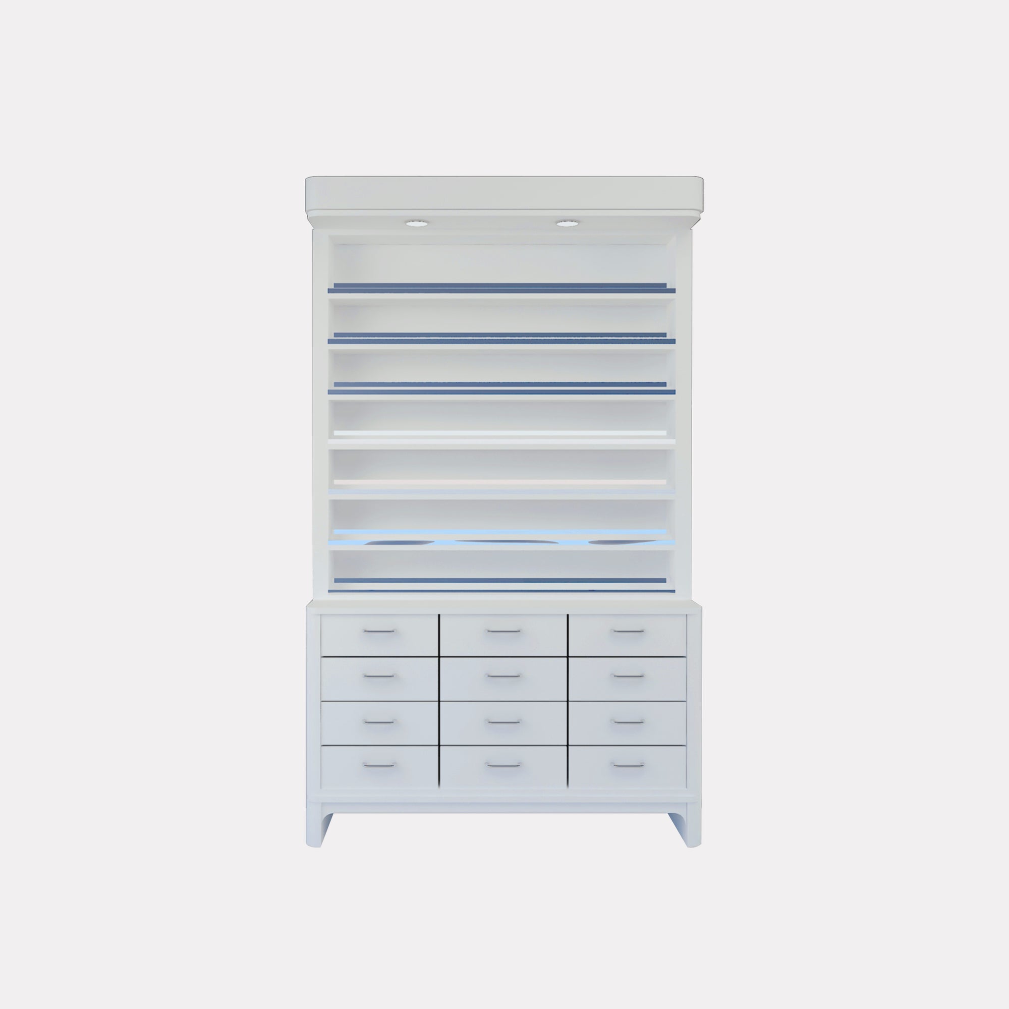 SP 2 In 1 Rack w/2 In 1 Cabinet - 48" - New Star Spa & Furniture Corp.