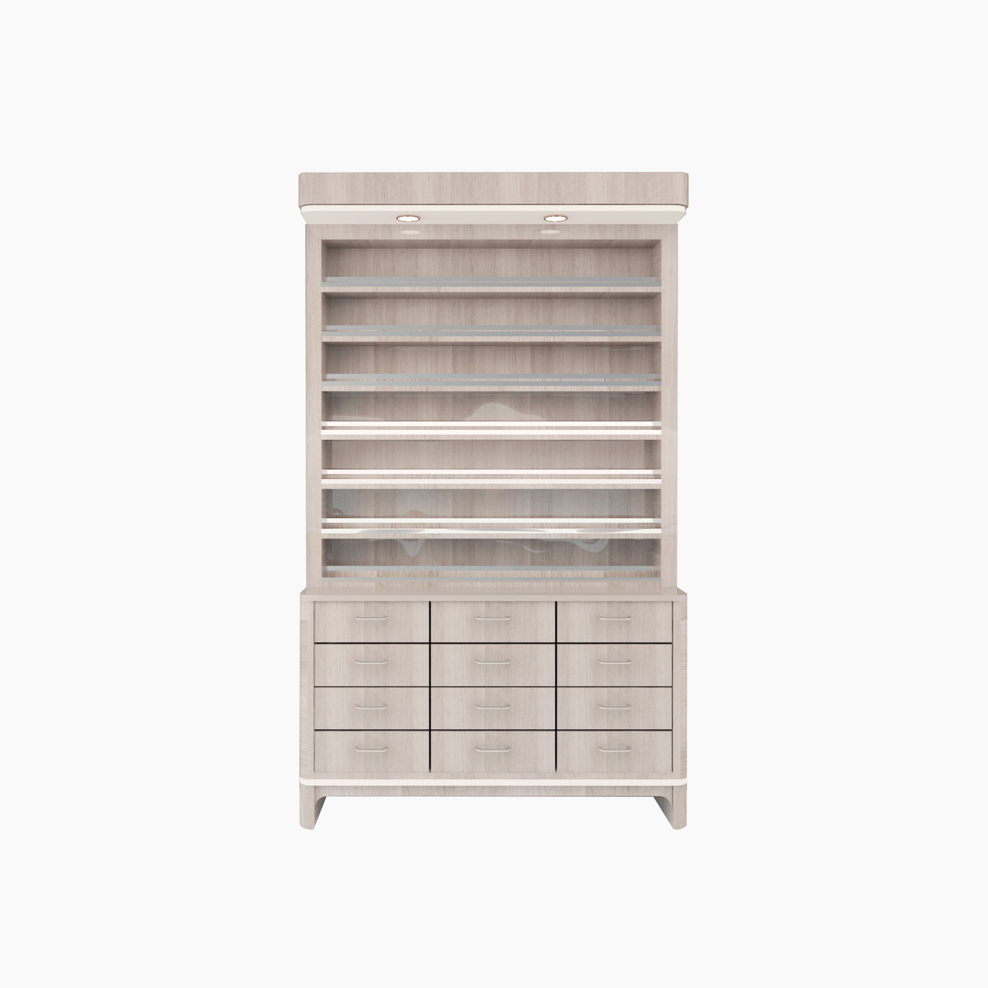 SP 2 In 1 Rack w/2 In 1 Cabinet - 48" - New Star Spa &amp; Furniture Corp.