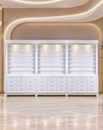 SP (V2) 2-in-1 Rack w/2-in-1 Cabinet w/Downlights - 144" (3 Pieces)