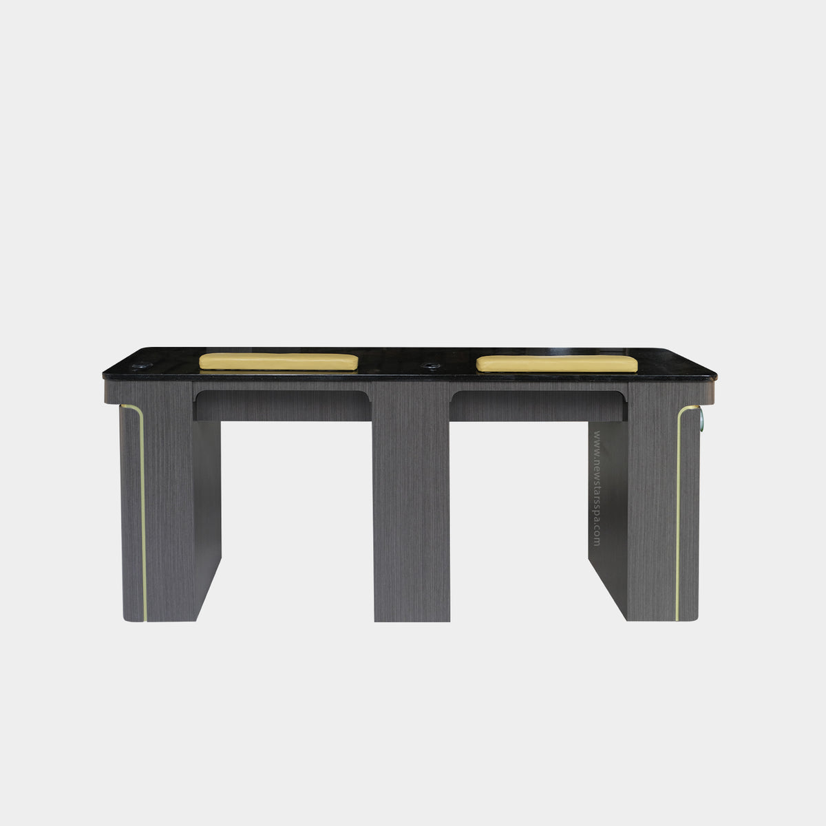 VK Double Nail Table w/Pipe - 72"7/8 - New Star Spa & Furniture Corp.