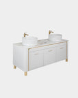 VK Doule Sink w/Faucets (No Mirror) - 64" - New Star Spa & Furniture Corp.