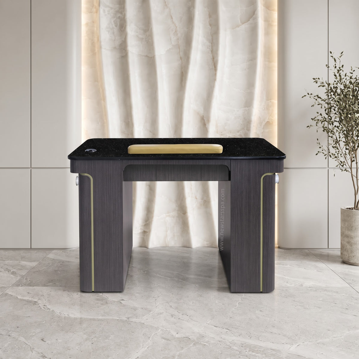 VK Nail Table w/Pipe - 43" - New Star Spa & Furniture Corp.
