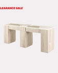 XO Double Nail Table w/Pipe - 76" (Clearance Sale)