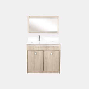 XO Single Sink w/Faucet 36" (No Mirror) - New Star Spa & Furniture Corp.