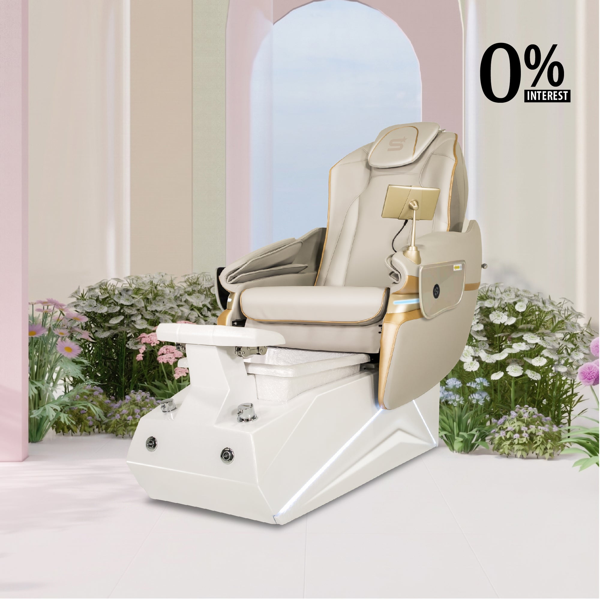 Remi - Off White Tub - New Star Spa & Furniture Corp.