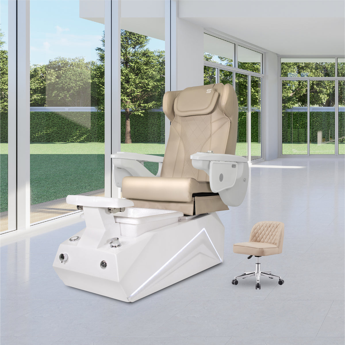 Remi - Off White Tub - New Star Spa & Furniture Corp.