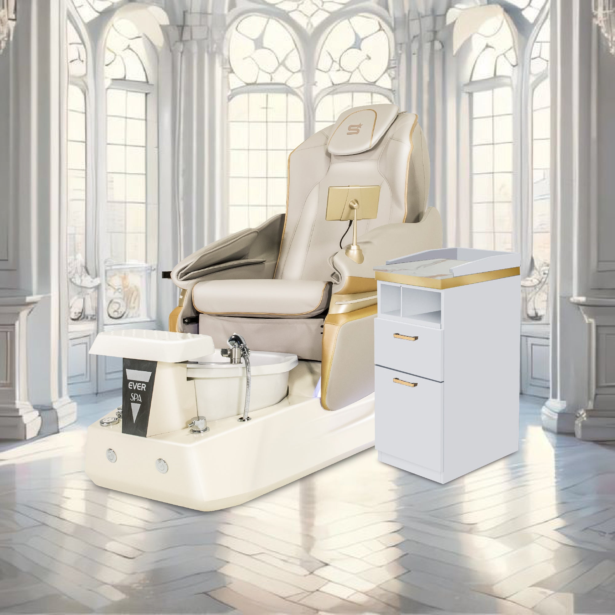 Ever Spa - Cream Tub - New Star Spa & Furniture Corp.