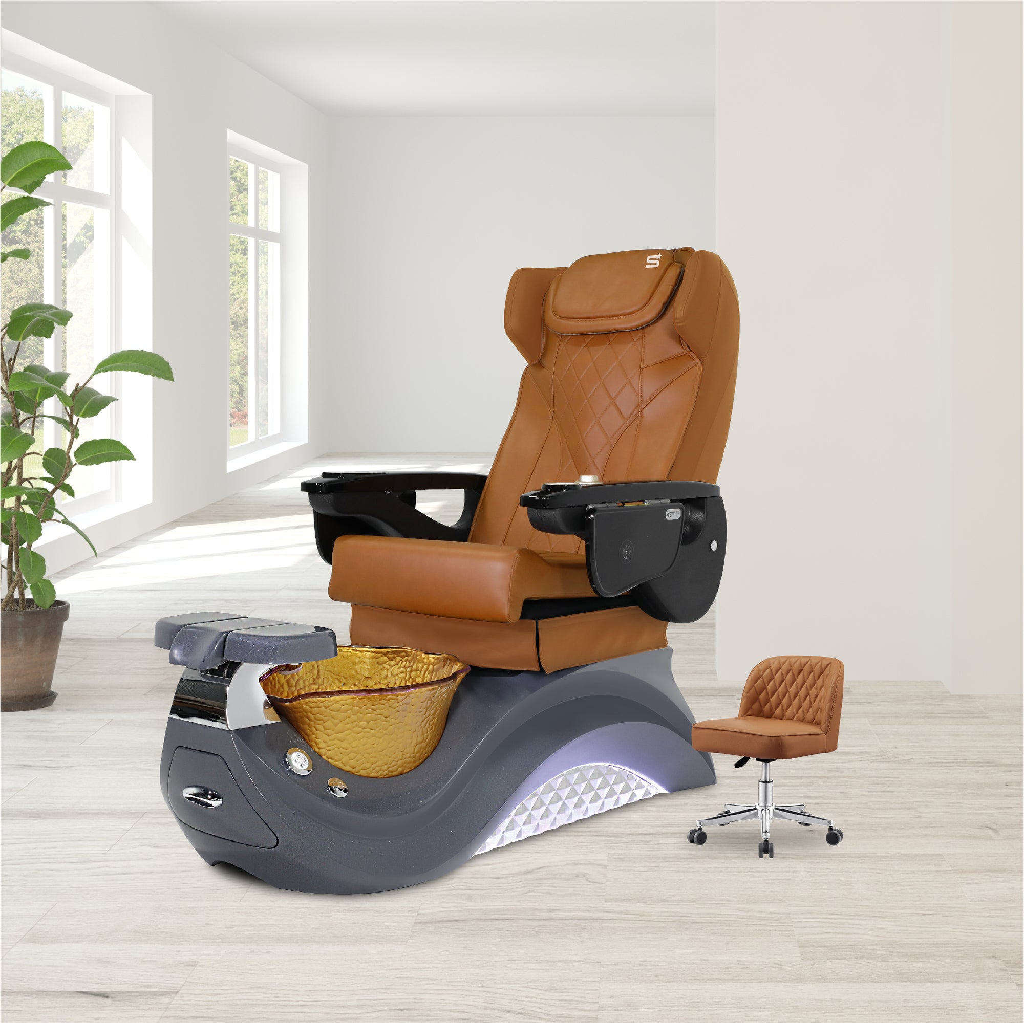 Max Spa - Dark Gray Tub - New Star Spa & Furniture Corp.