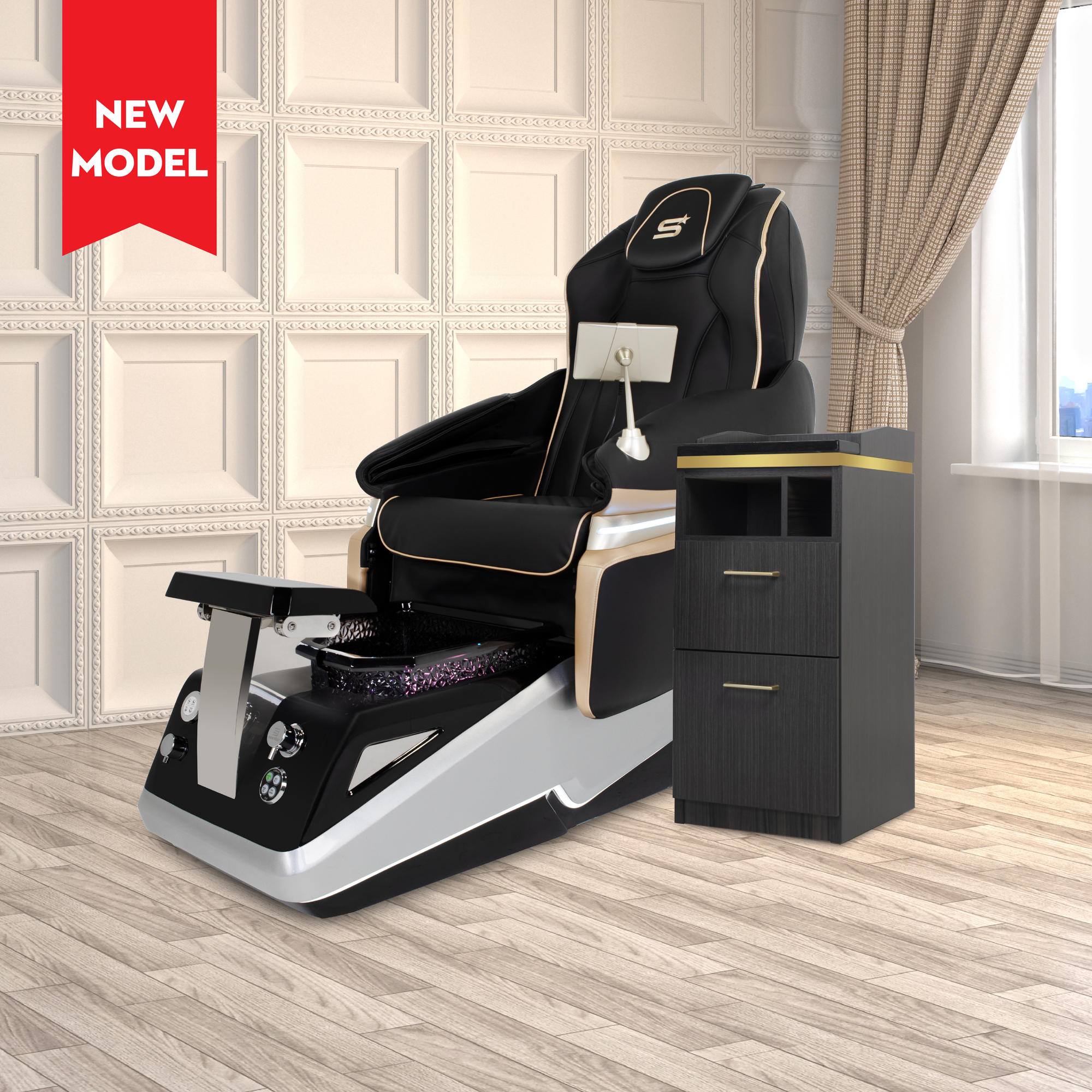 Oasis - Black Tub - New Star Spa & Furniture Corp.