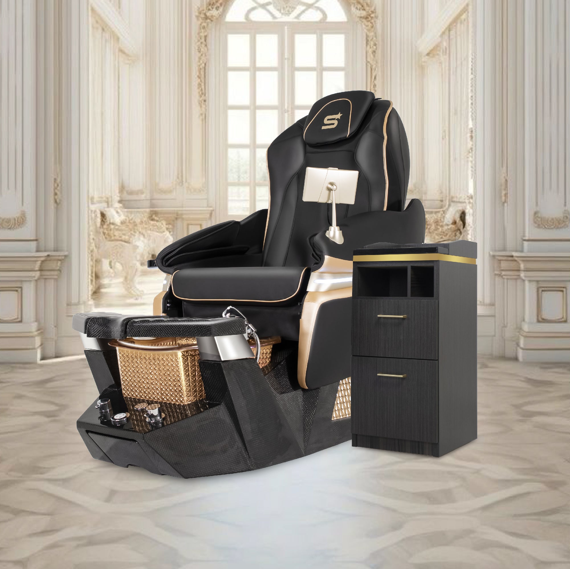 Monet - Black Tub - New Star Spa & Furniture Corp.