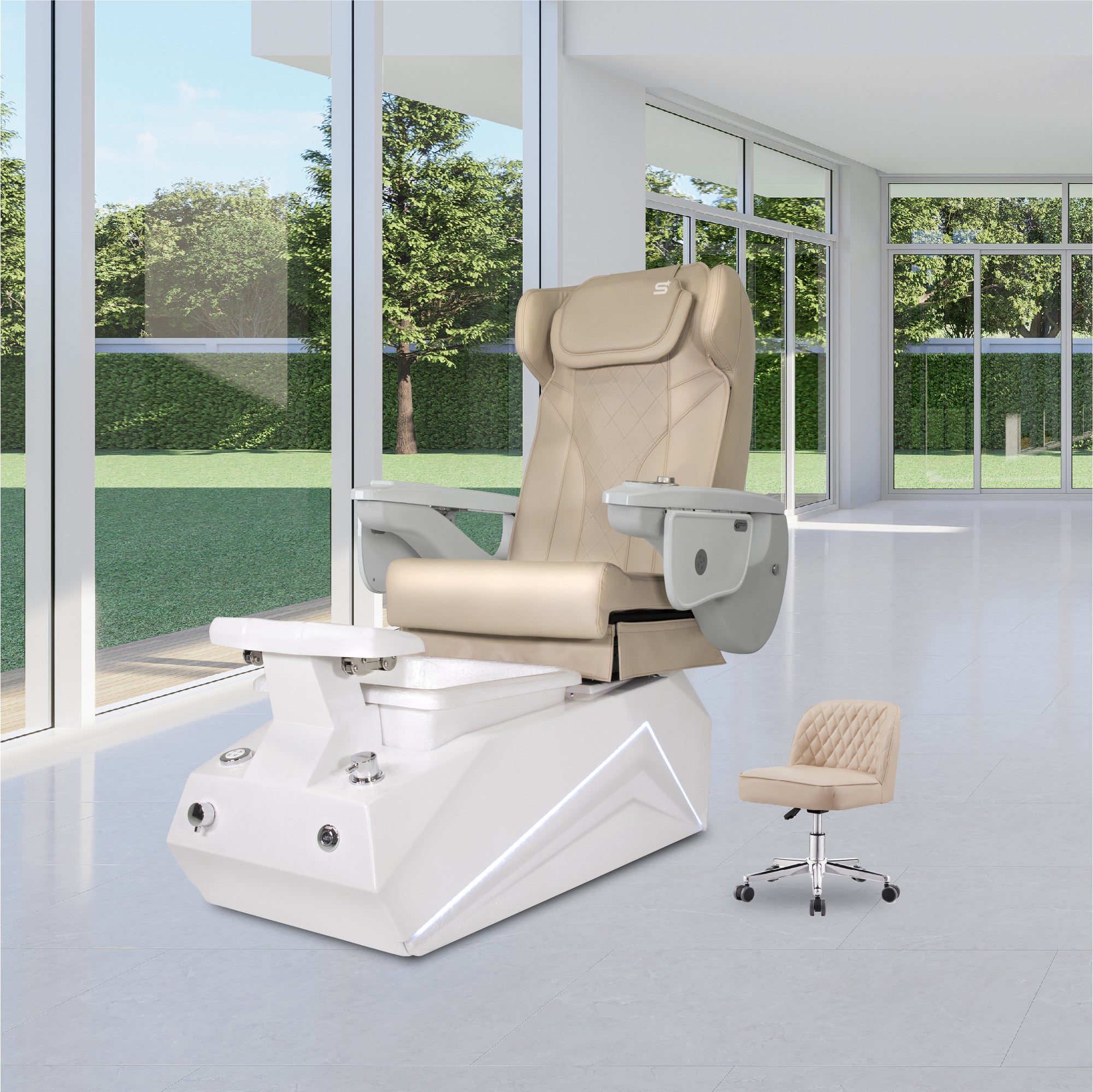 Remi - Off White Tub - New Star Spa & Furniture Corp.