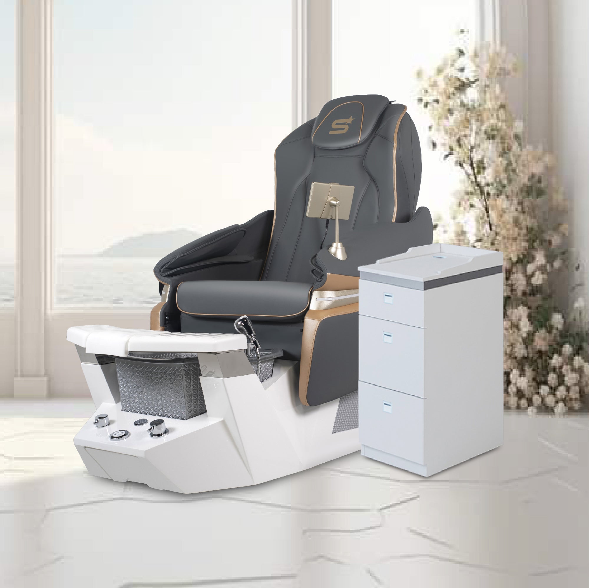 Monet - White Tub - New Star Spa & Furniture Corp.