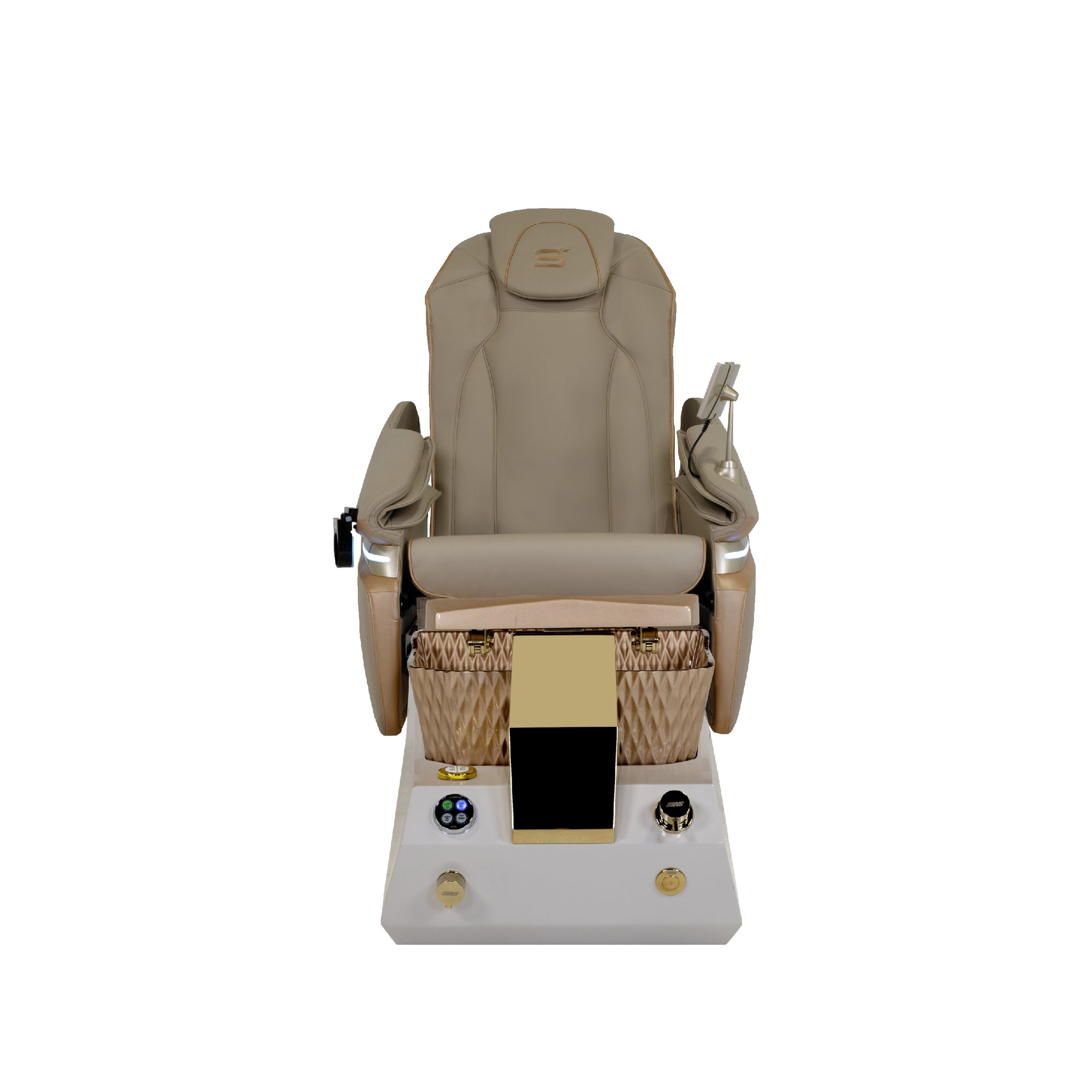 Harmony (Special Order) - Warm Gray/Gold Tub - New Star Spa &amp; Furniture Corp.