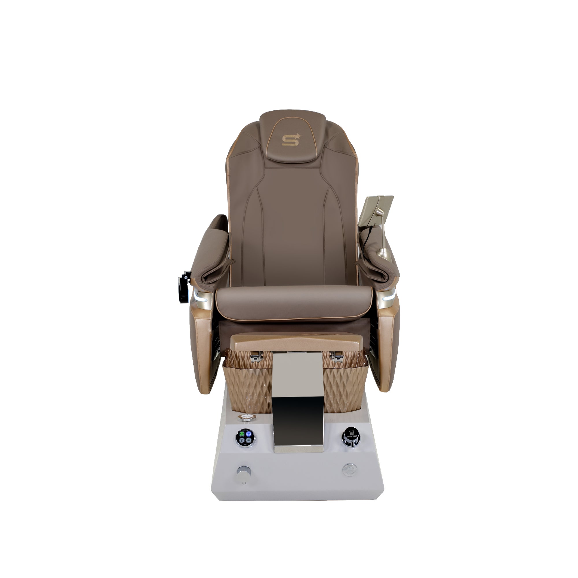 Harmony - White/Gold Tub - New Star Spa & Furniture Corp.