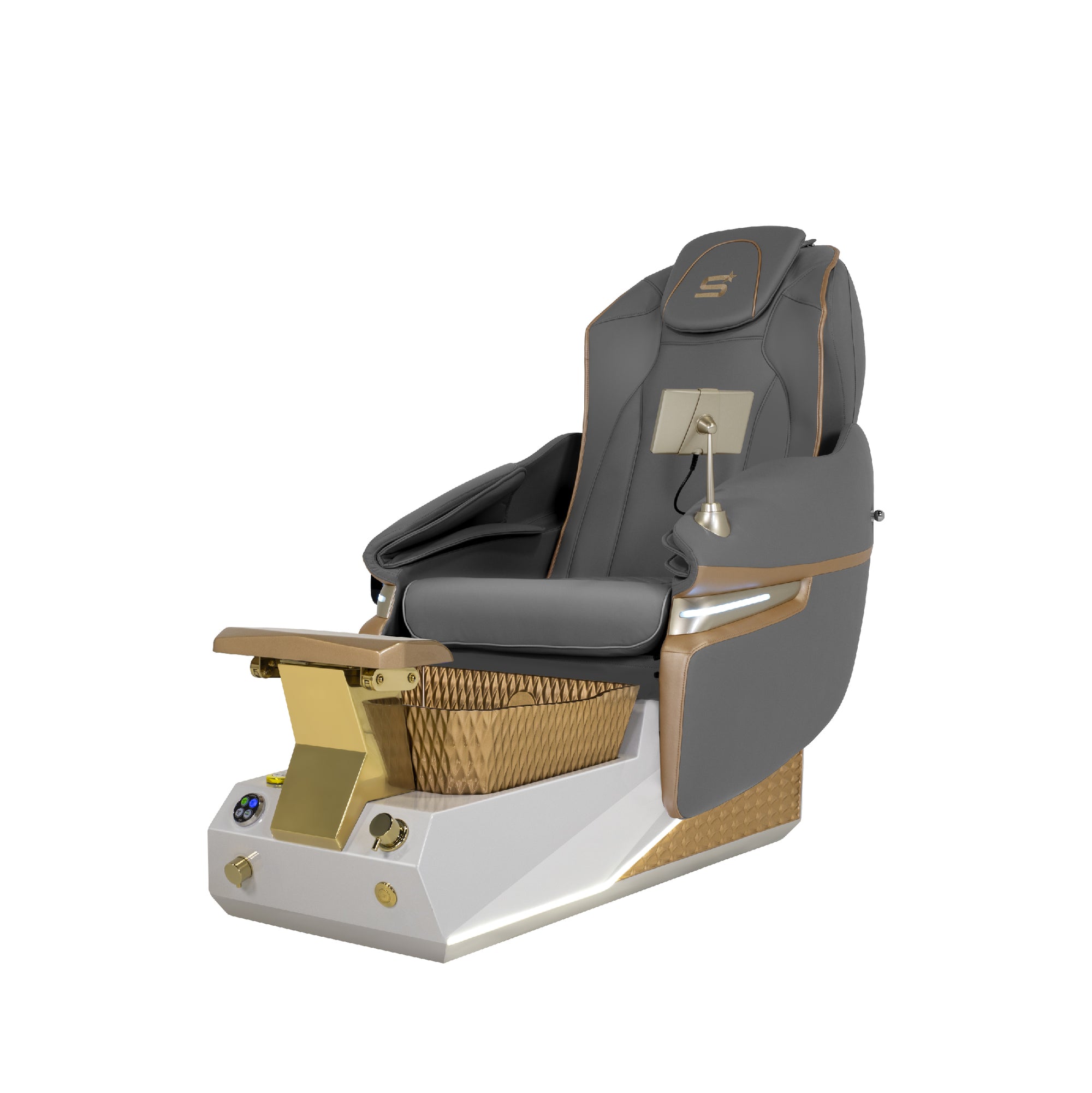 Harmony - White/Gold Tub - New Star Spa & Furniture Corp.