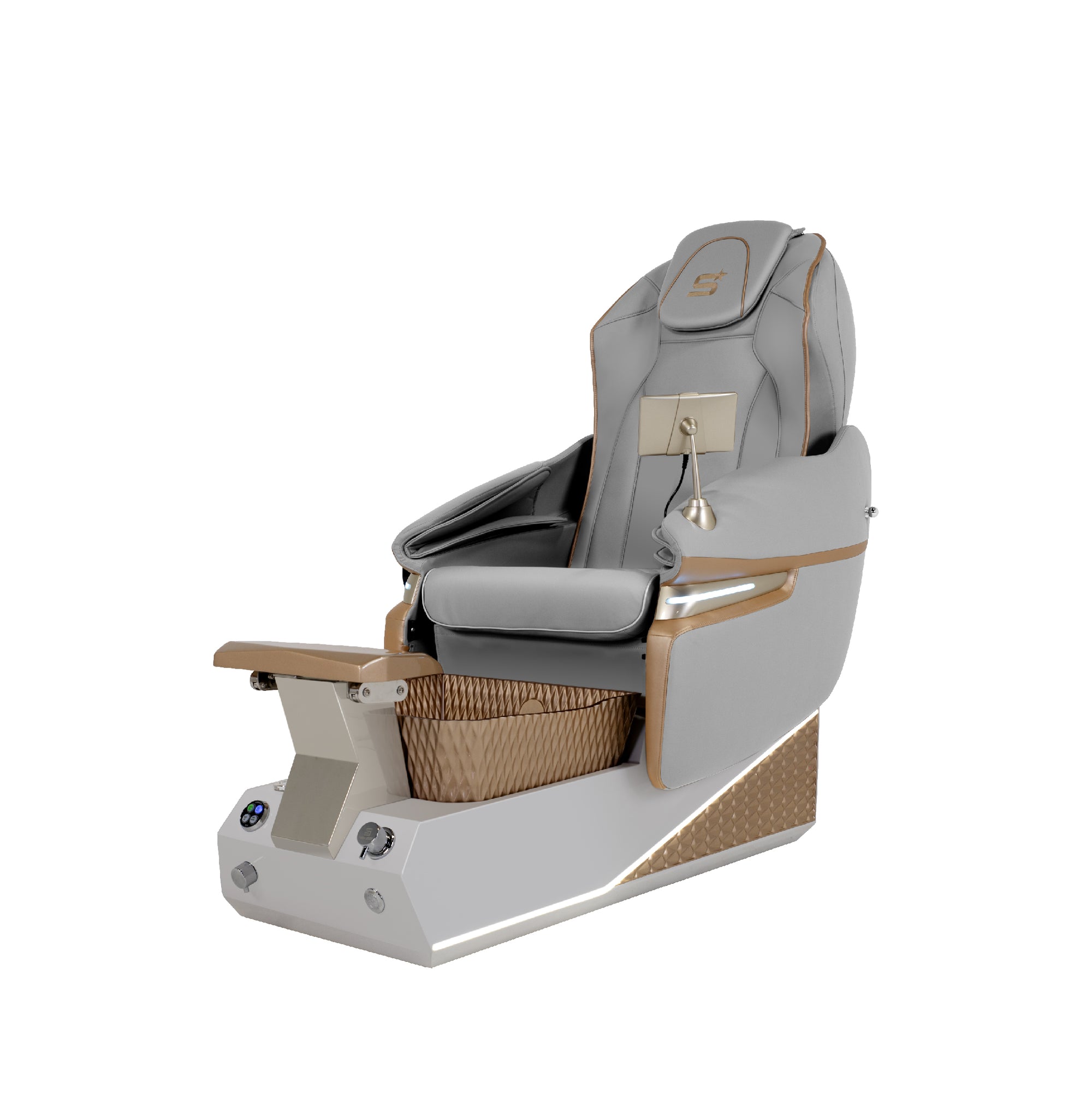 Harmony - White/Gold Tub - New Star Spa & Furniture Corp.