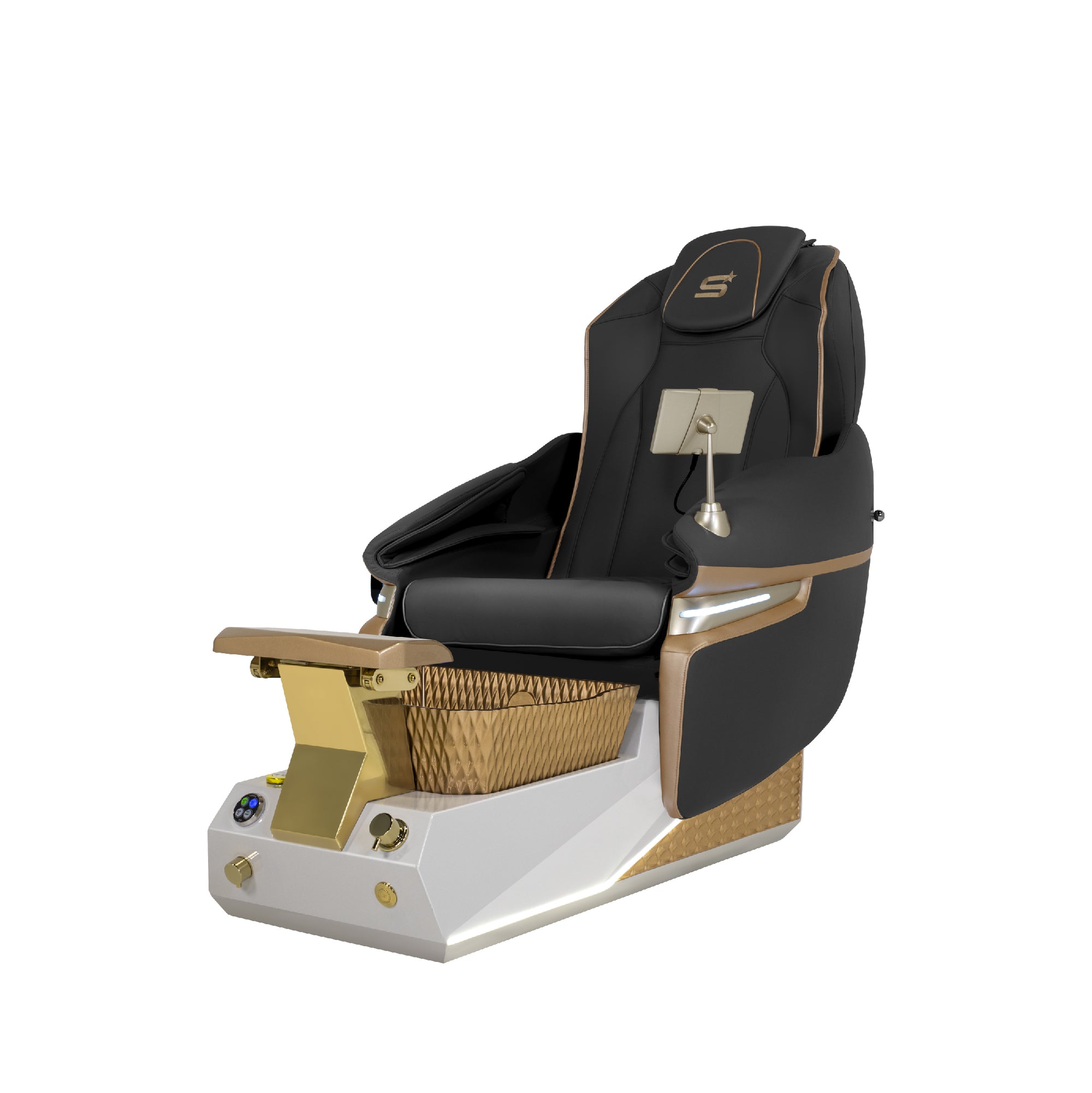 Harmony - White/Gold Tub - New Star Spa & Furniture Corp.