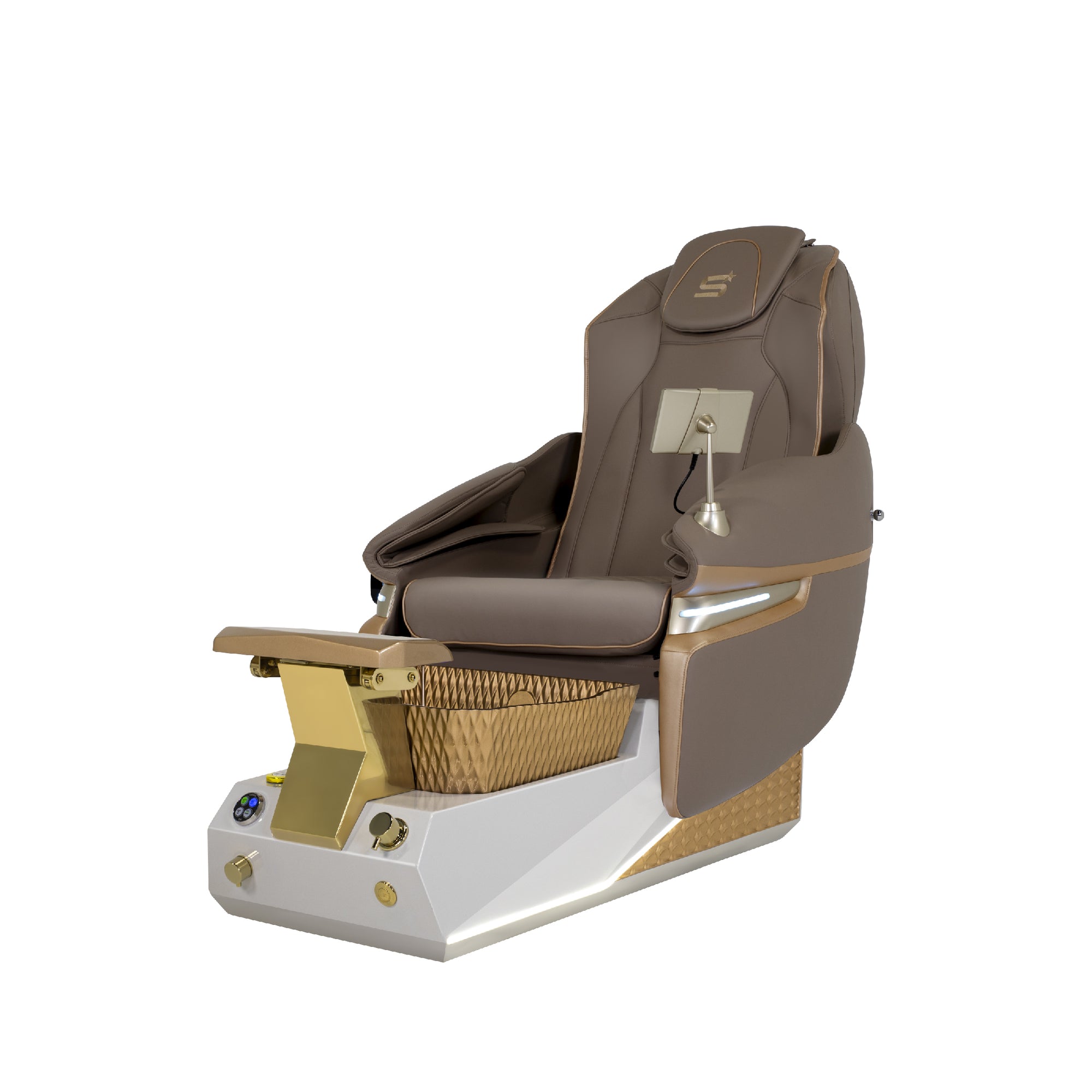 Harmony - White/Gold Tub - New Star Spa & Furniture Corp.