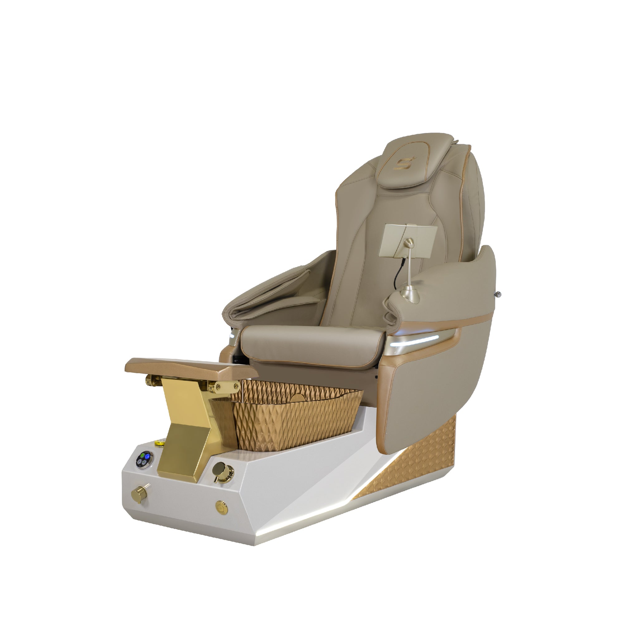 Harmony - White/Gold Tub - New Star Spa & Furniture Corp.