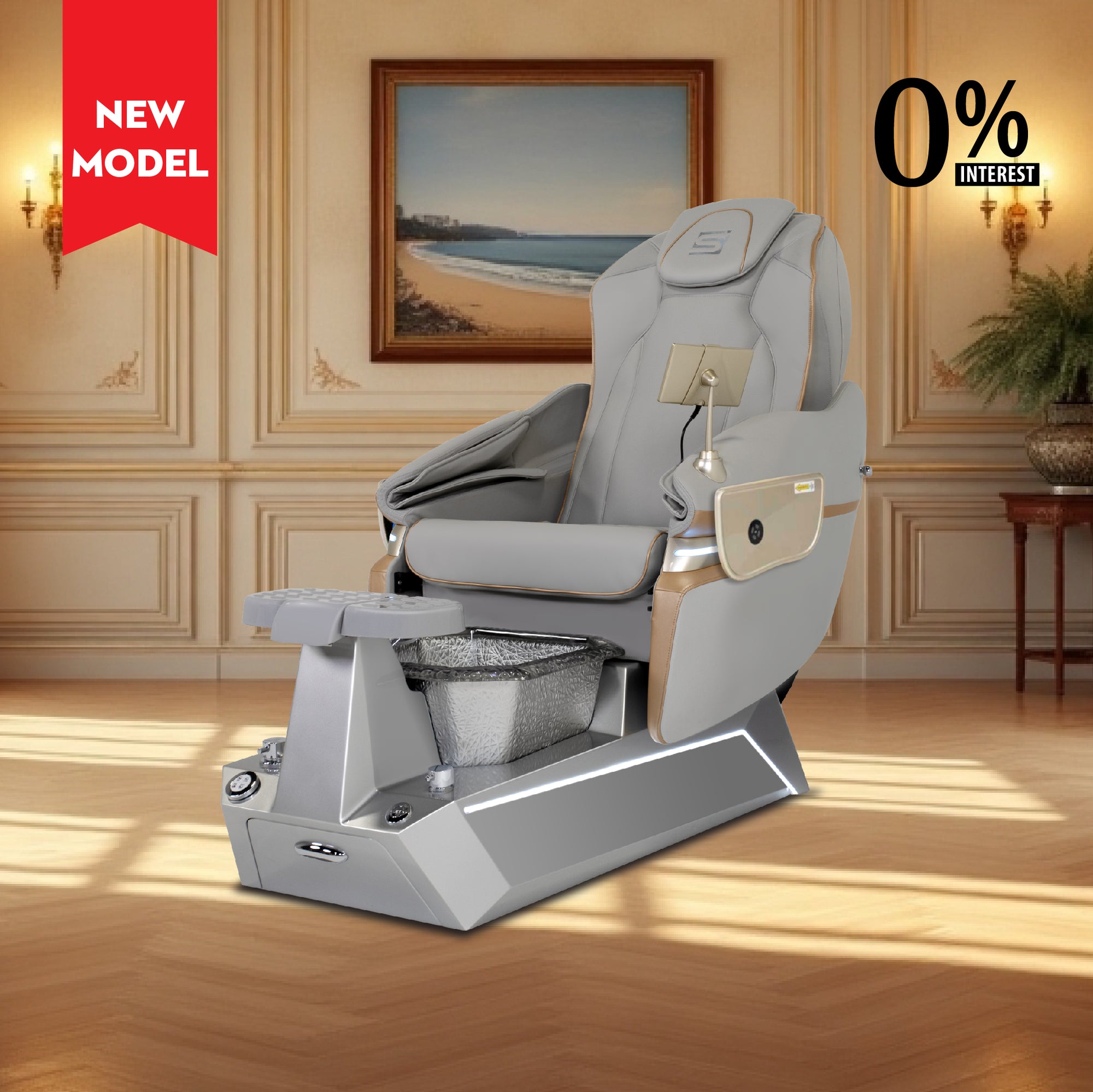 Aurelius - Silver Tub - New Star Spa & Furniture Corp.