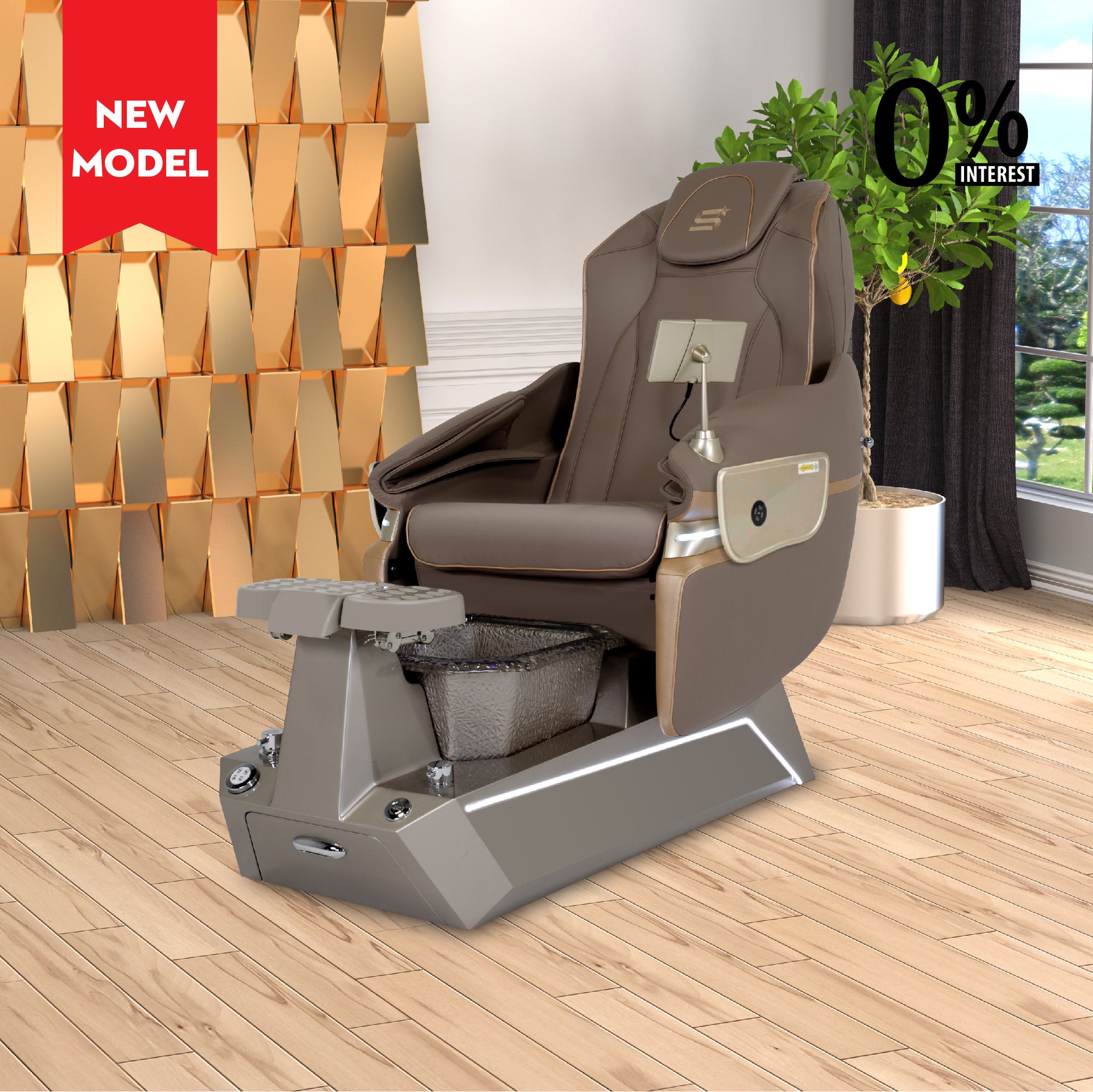 Aurelius - Oyster Gray Tub - New Star Spa & Furniture Corp.