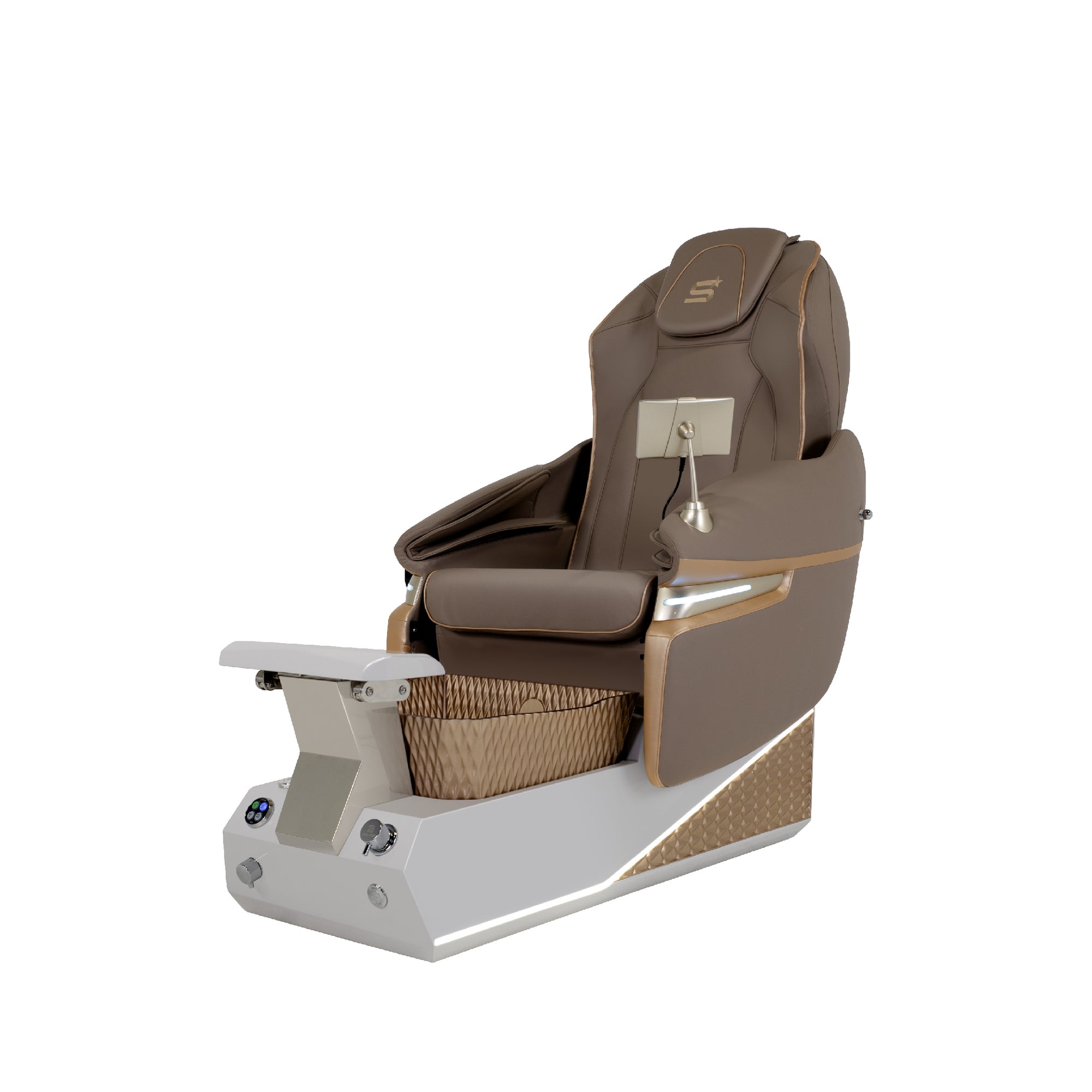 Harmony - White/Gold Tub - New Star Spa & Furniture Corp.