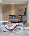 Max Spa - White/Brown Tub