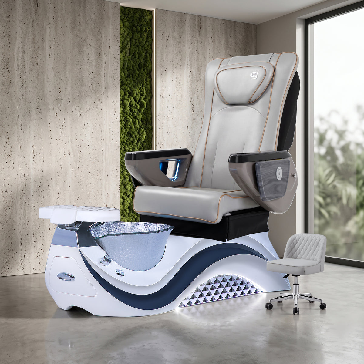 Max Spa - White/Gray Tub