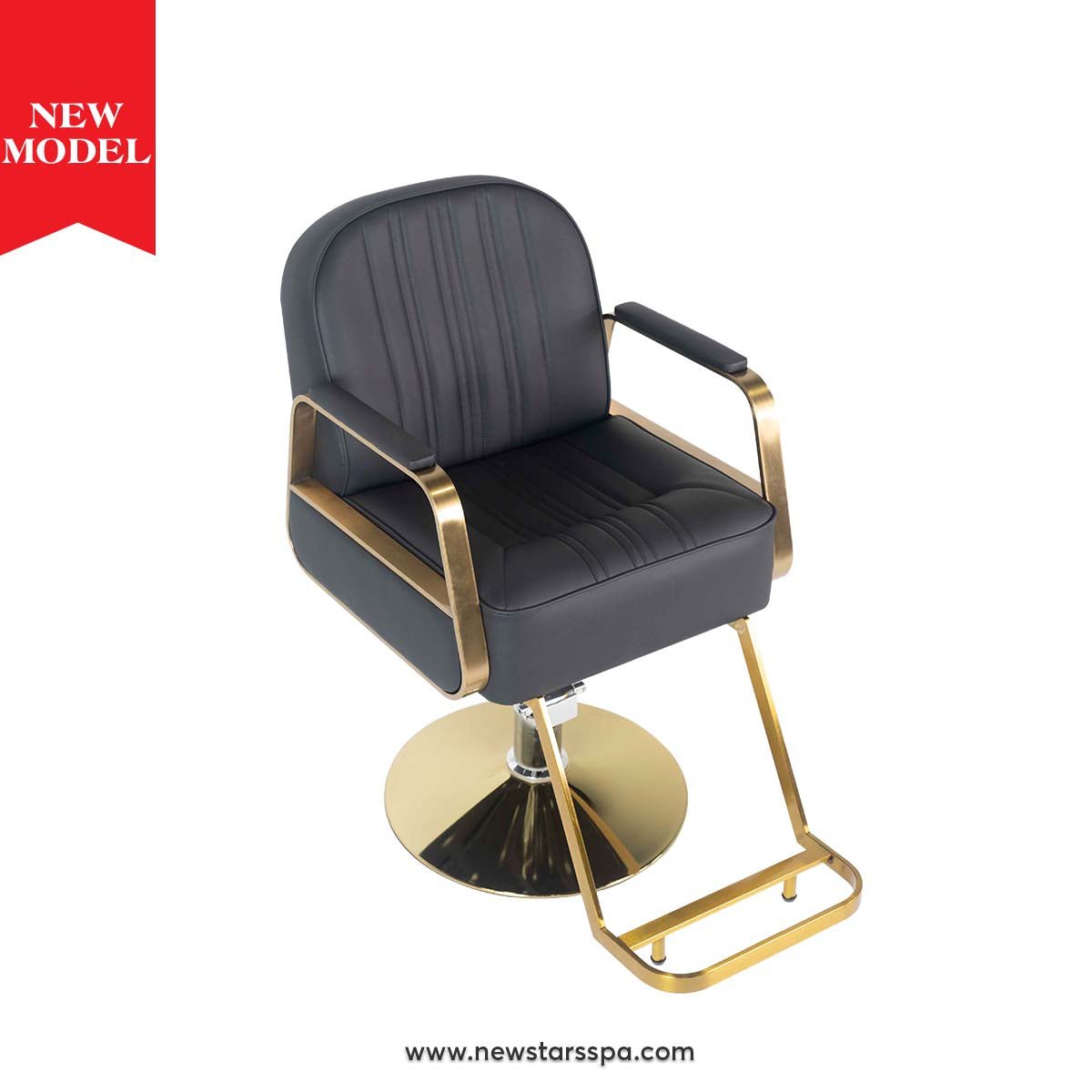 Carter in Gold - New Star Salon Furniture