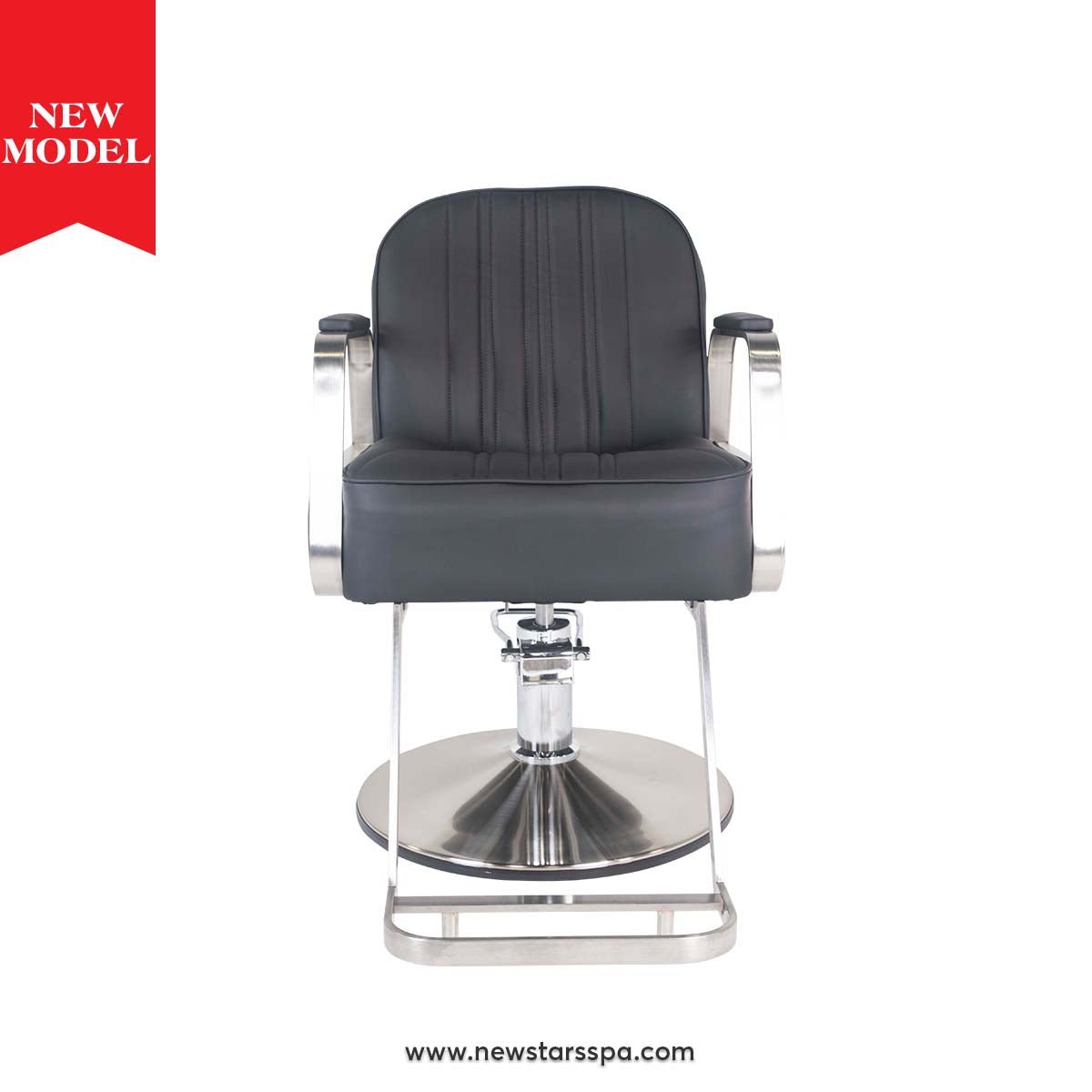 Carter in Silver - New Star Salon Furniture