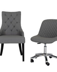 Customer Chair C013 + Technician Chair T008 - New Star Salon Furniture