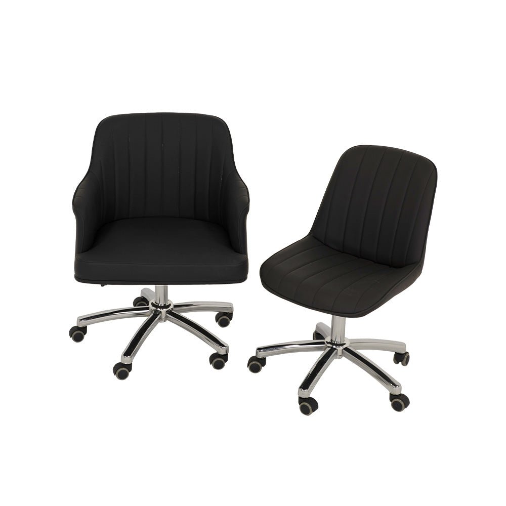 Customer Chair C015 + Technician Chair T009 - New Star Salon Furniture