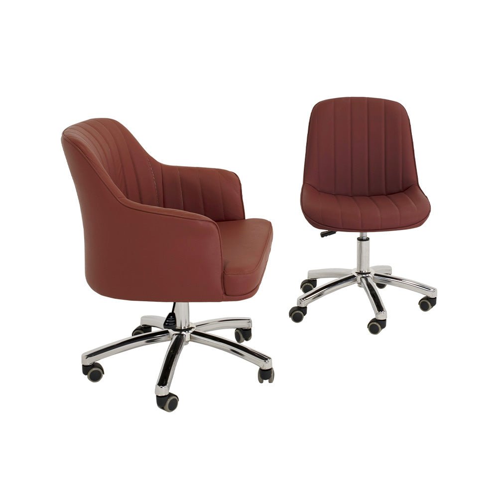 Customer Chair C015 + Technician Chair T009 - New Star Salon Furniture