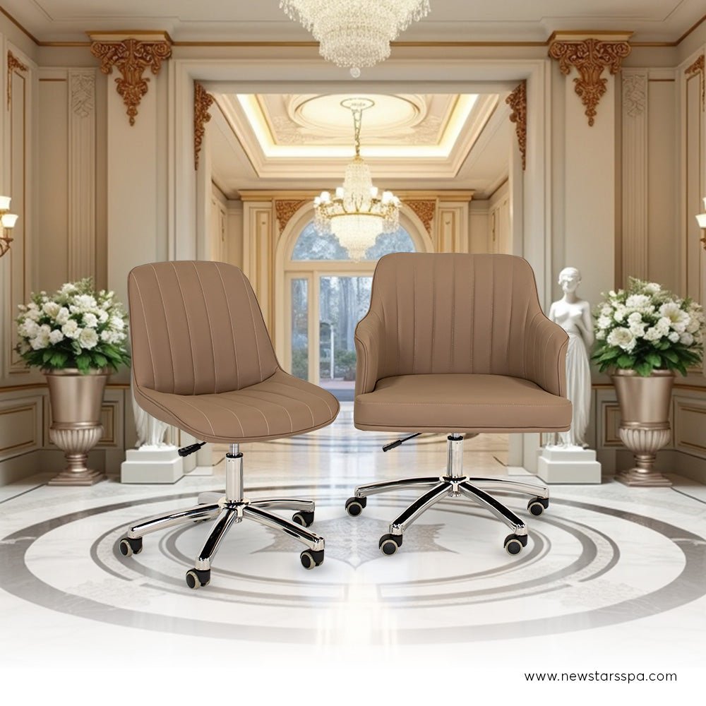 Customer Chair C015 + Technician Chair T009 - New Star Salon Furniture