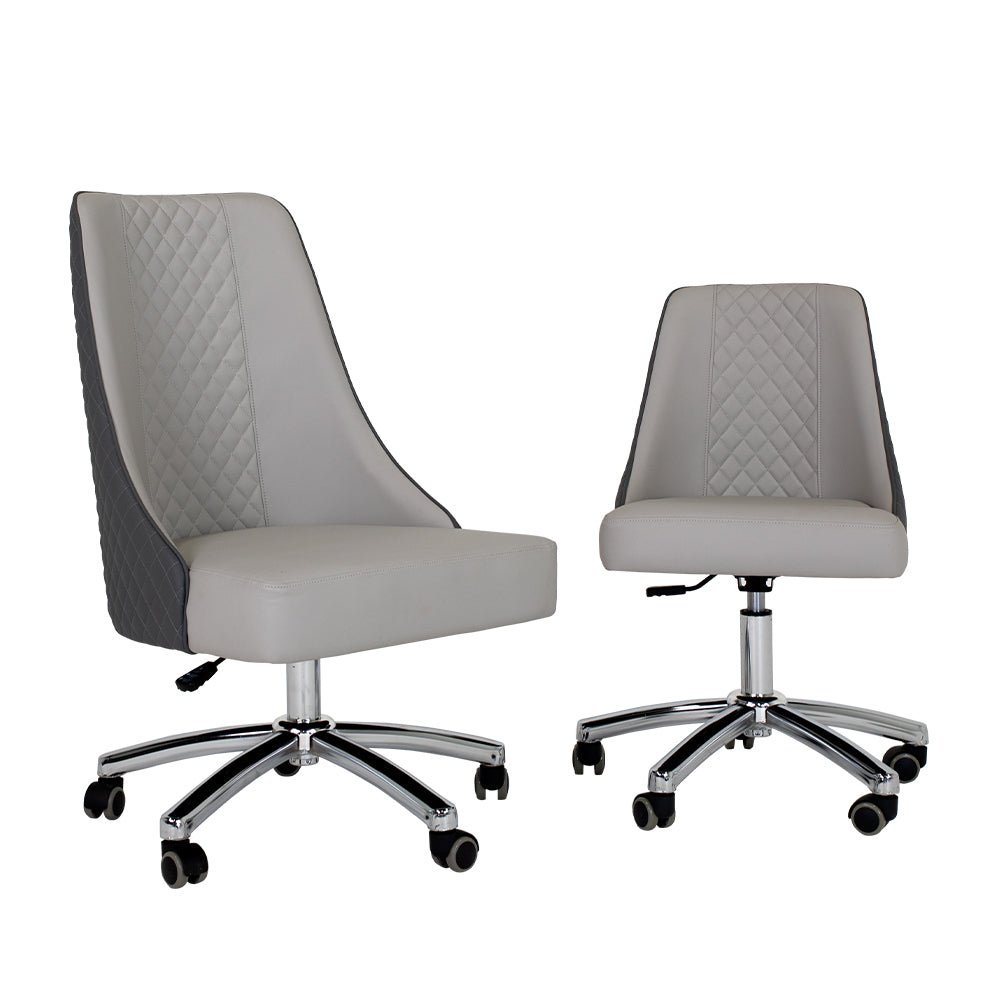 Customer Chair C020 + Technician Chair T017 - New Star Salon Furniture