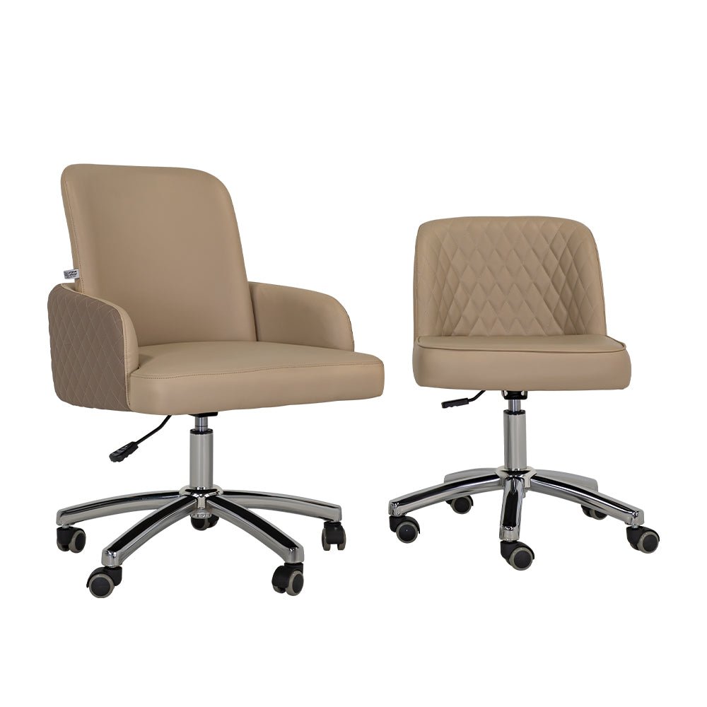 Customer Chair C025 + Technician Chair T011 - New Star Salon Furniture