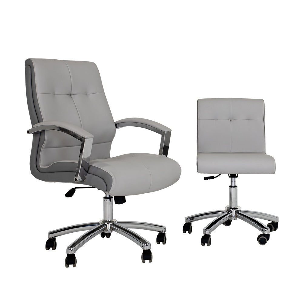 Customer Chair CC01 + Technician Chair EC01 - New Star Salon Furniture