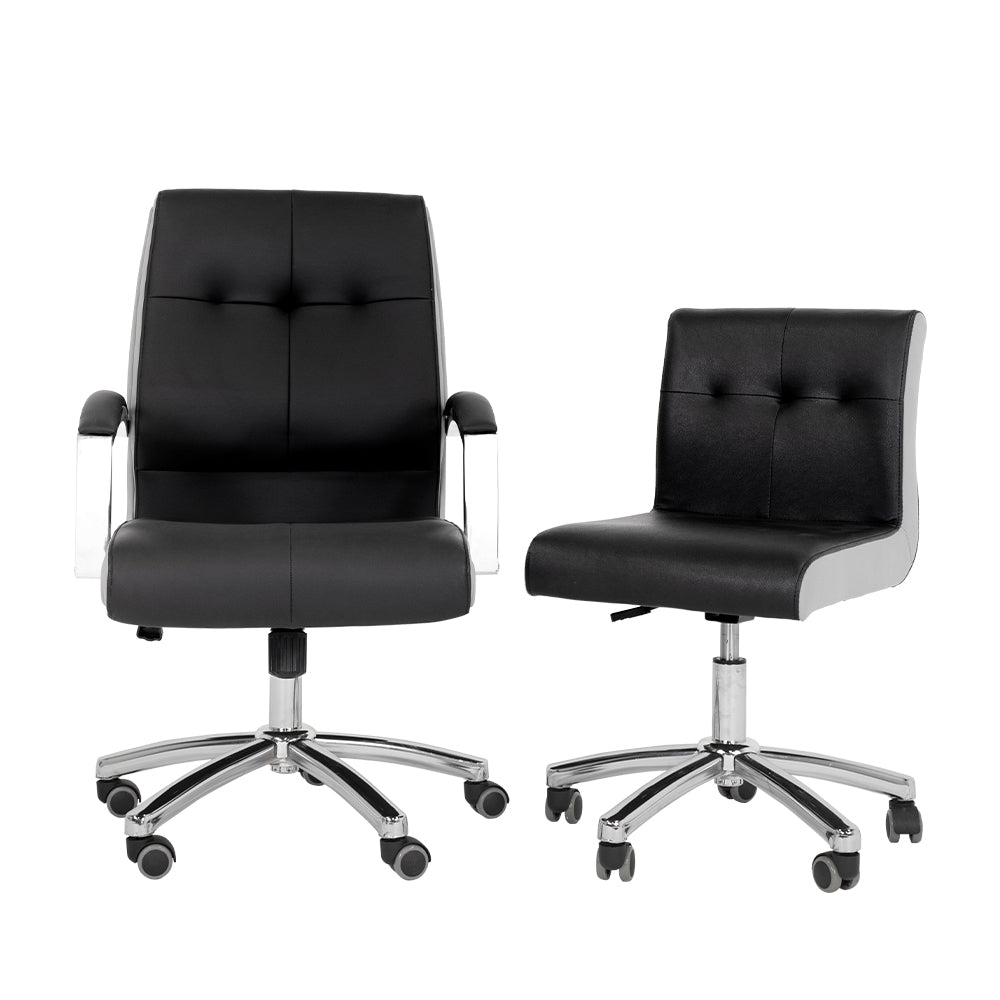 Customer Chair CC01 + Technician Chair EC01 - New Star Salon Furniture