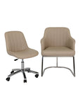 Customer Chair W015 + Technician Chair T009 - New Star Salon Furniture