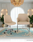 Customer Chair W015 + Technician Chair T009 - New Star Salon Furniture