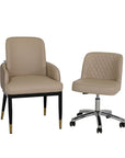Customer Chair W025 + Technician Chair T011 - New Star Salon Furniture